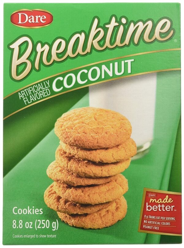 Breaktime cookies coconut Cookies Dare Foods/Cookies christie